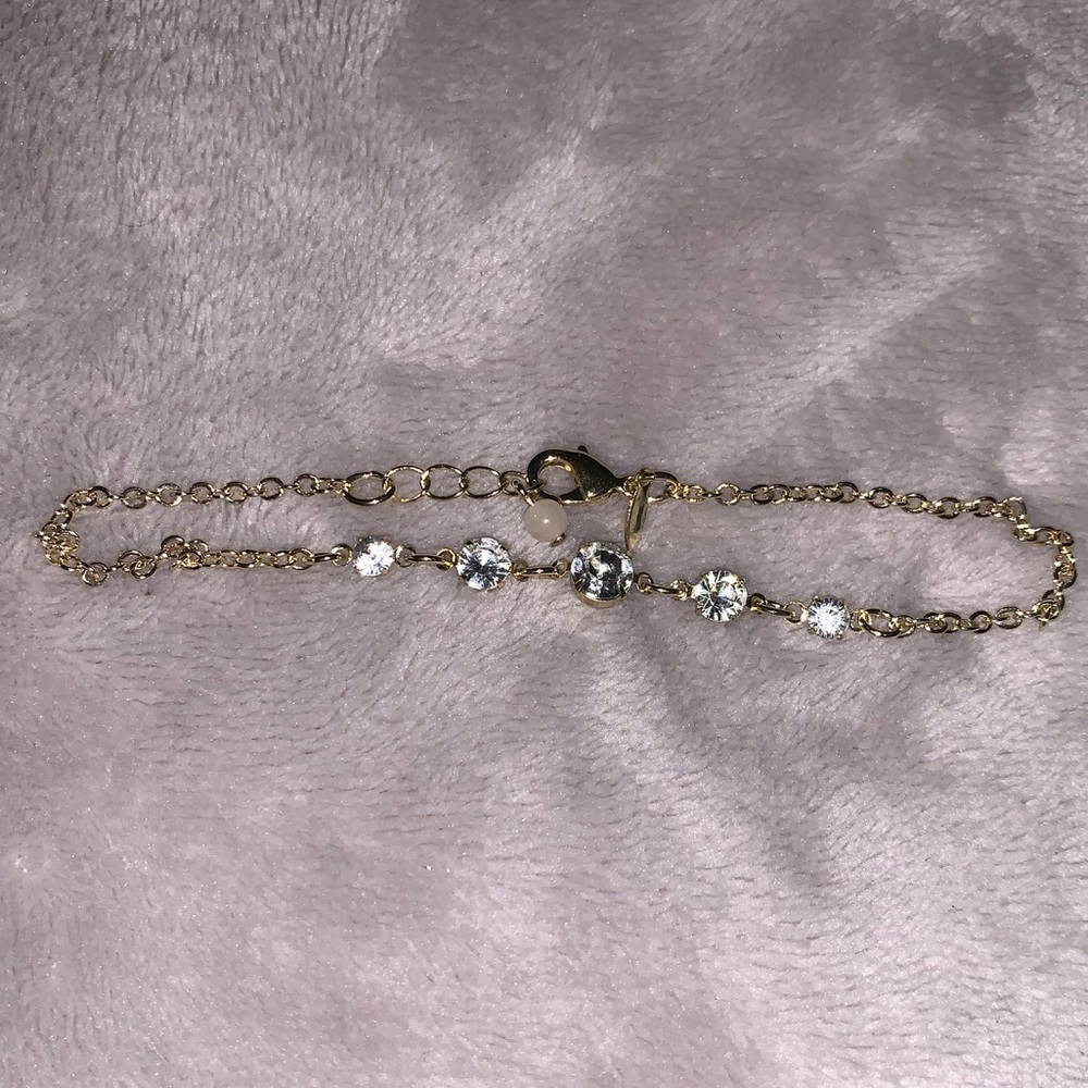 Rhinestone Anklet
